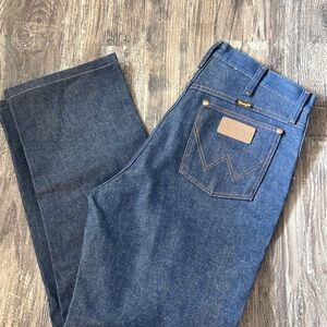 Wrangler Men's Blue Jeans Vintage